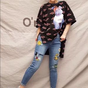 oversize bear t-shirt